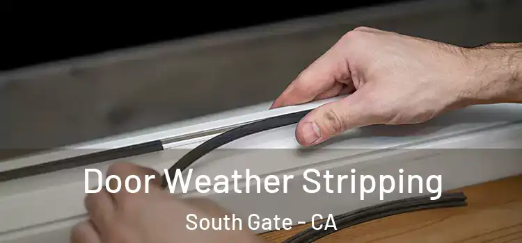  Door Weather Stripping South Gate - CA