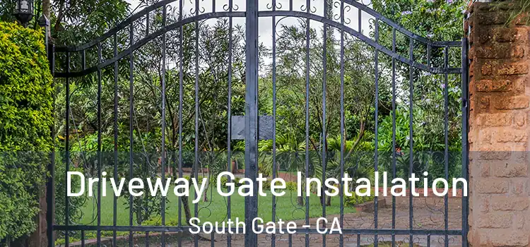  Driveway Gate Installation South Gate - CA