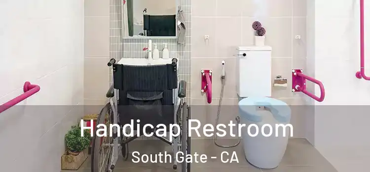  Handicap Restroom South Gate - CA