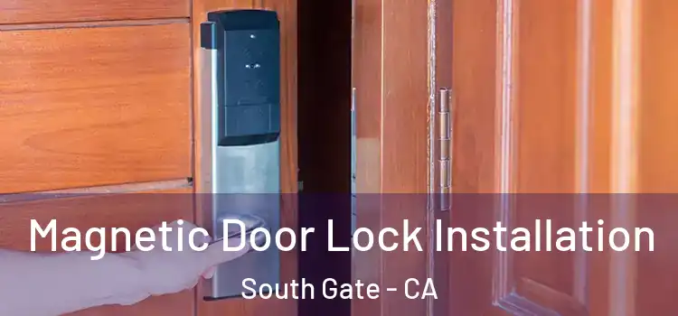  Magnetic Door Lock Installation South Gate - CA